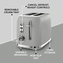 Breville Bold Ice Grey 2-Slice Toaster Image 5 of 7